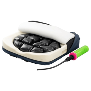 MultiMotion Ultra-care rolstoel luchtkussen open geritst met zicht op het luchtkussen