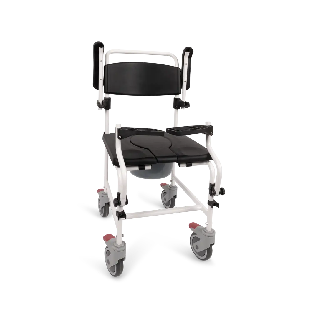 Parvum Douche- & toiletstoel Hydra (Zwart) - Afbeelding 2