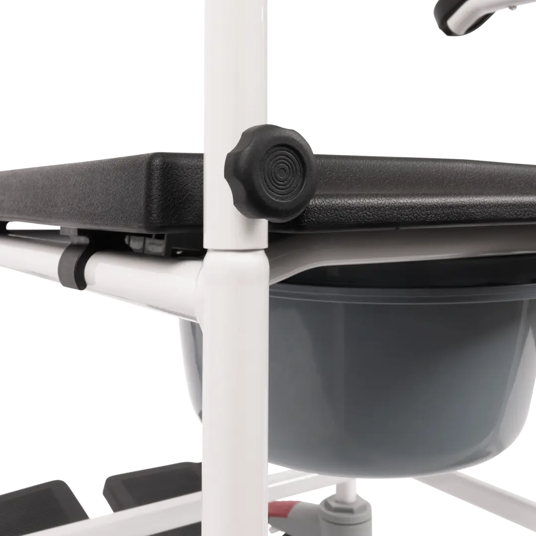 Parvum Douche- & toiletstoel Hydra (Zwart) - Afbeelding 4