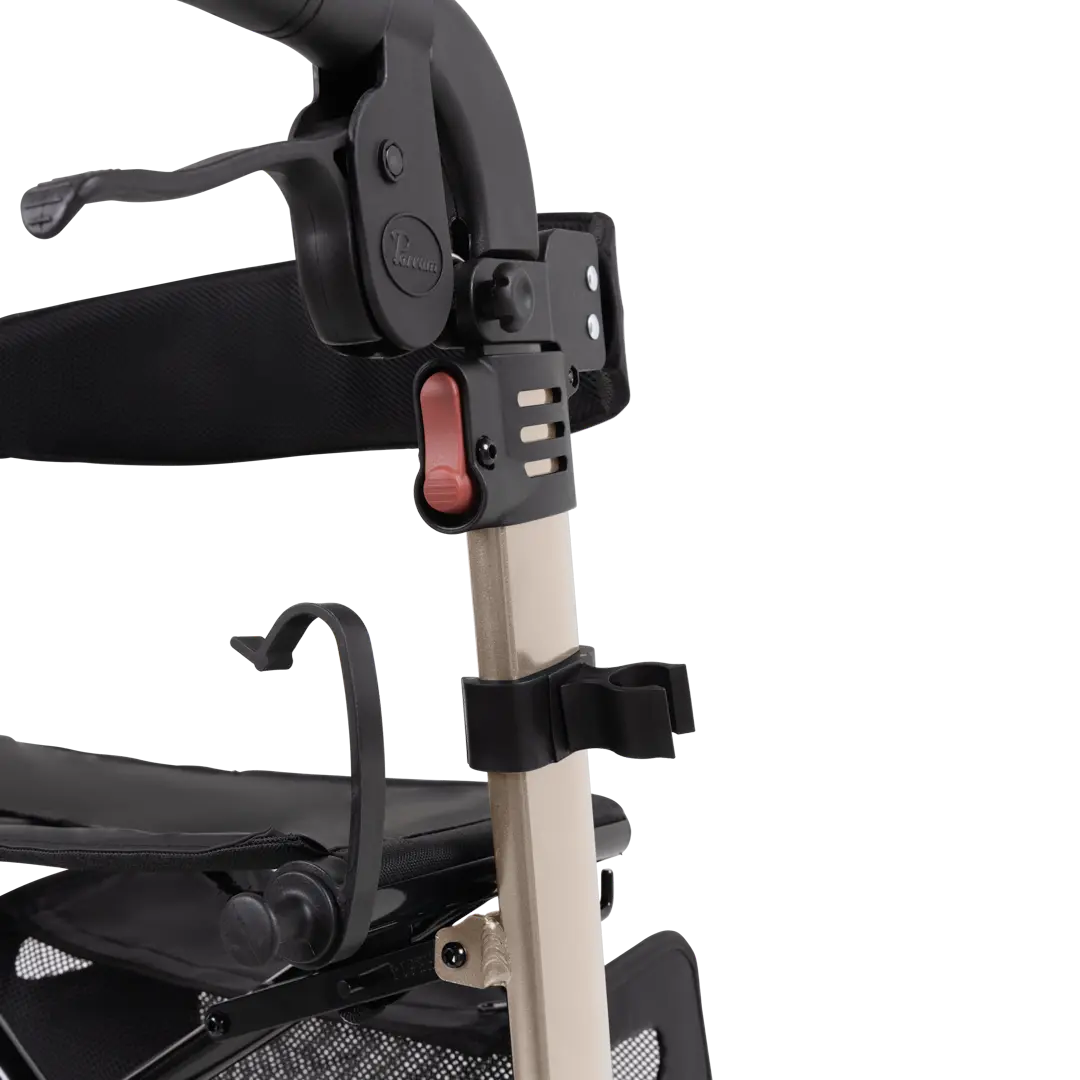 Parvum Rollator Luxo (Large / Champagne) - Afbeelding 2