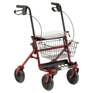 MultiMotion Basic rollator - Rood