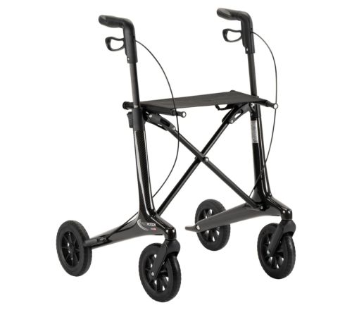 MultiMotion Carbon rollator carbon - voorzijde zonder rugband en tas