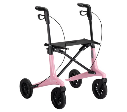 MultiMotion Carbon rollator - Roze - M (zonder tas en rugband)