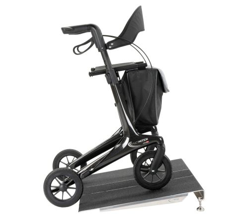MultiMotion in hoogte verstelbare drempelplaat - 61 x 91 cm (met rollator op de plaat)