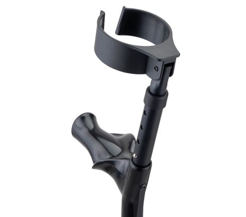 MultiMotion Opvouwbare elleboogkrukken (ingezoomd op de achterkant)