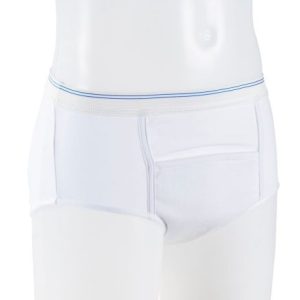 MultiMotion Heren incontinentie ondergoed - Wit (voorzijde)