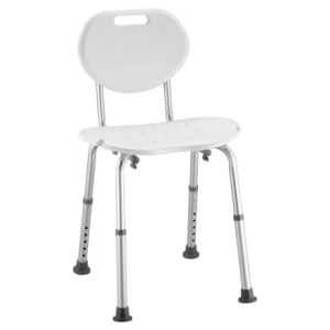 MultiMotion douchestoel ovaal - Wit