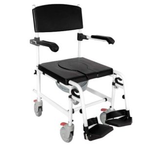 MultiMotion Douche-/toiletstoel op wielen - voorzijde