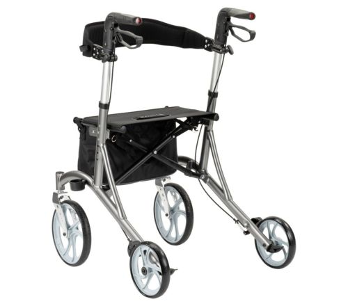 Multimotion Cruiser rollator grijs achterzijde