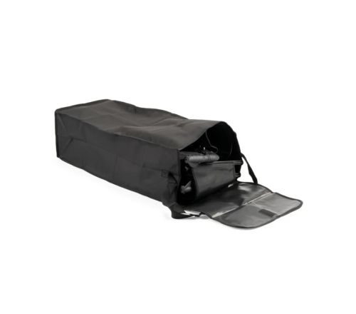 MultiMotion opberg-/ transporttas - Voor Double rollator (open met zicht op de rollator in de tas)