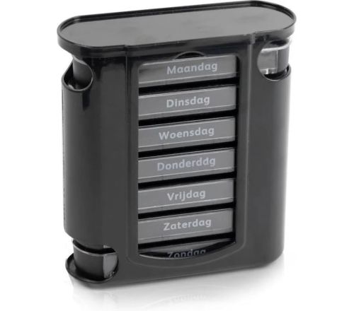 MultiMotion Pillendoosje - Zwart
