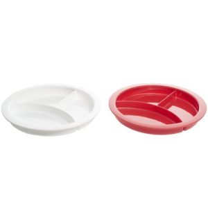 MultiMotion 3-vaks bord met zuignap - Rood