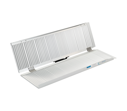 MultiMotion opvouwbare oprijplaat aluminium - 91 cm (half open gevouwen)