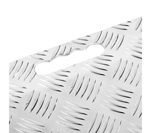 MultiMotion drempelhulp heavy-duty aluminium - 7 t/m 15 cm (ingezoomd op het handvat)