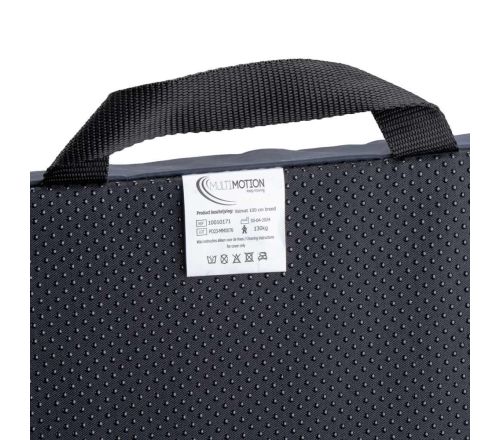 MultiMotion Valmat - 100 cm breed (ingezoomd op het label