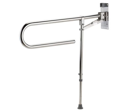 MultiMotion Toiletbeugel met steunpoot - RVS