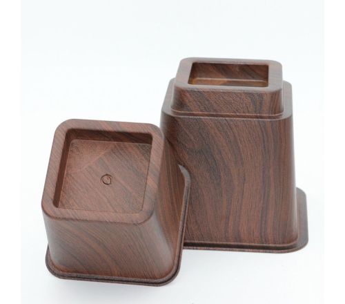 MultiMotion bedverhoger 21 cm - Hout print (8 cm en 13 cm los van elkaar)