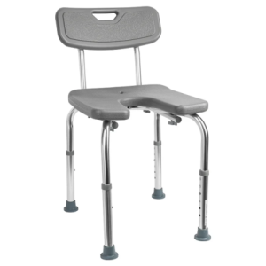 MultiMotion douchestoel met hygiënische uitsparing