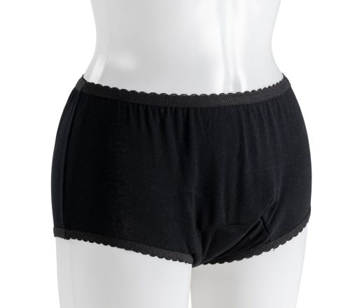 MultiMotion Dames incontinentie ondergoed - Zwart (voorzijde)