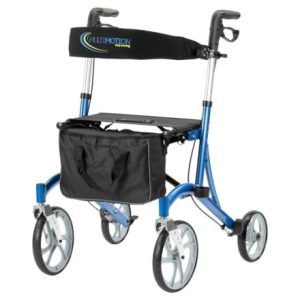 Multimotion Cruiser rollator blauw voorzijde