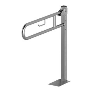 MultiMotion toiletbeugel op vloerstatief RVS - 60 cm