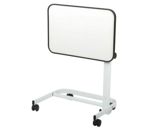 Herdegen opvouwbare bedtafel - Wit met het tafelblad helemaal gekanteld