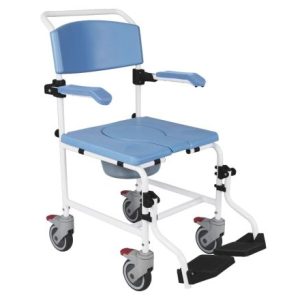 MultiMotion Douche-/toiletstoel met 5" wielen