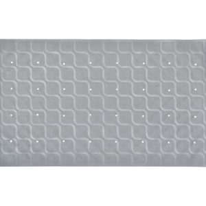 MultiMotion douchemat / badmat antislip - 70 x 40 cm Grijs
