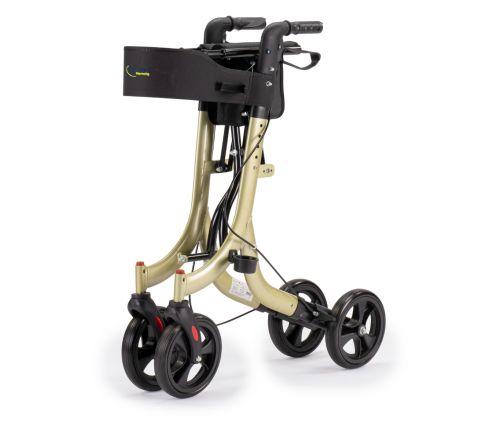 MultiMotion Light rollator Champagne - ingeklapt