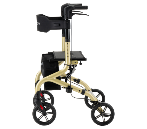 MultiMotion Lumo rollator - Champagne (zijkant)
