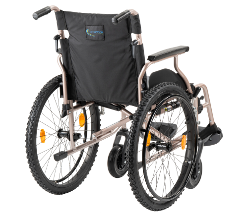 MultiMotion M10 rolstoel - Champagne - 45 cm zitbreedte (achterzijde)
