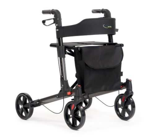 Multimotion Double rollator antraciet voorzijde