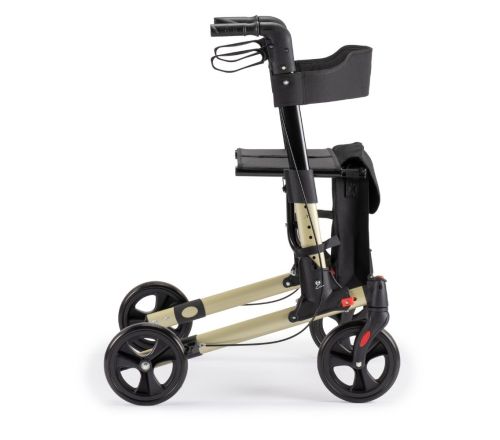 Multimotion Double rollator champagne zijkant