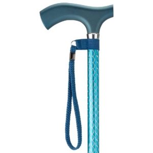 MultiMotion Spark wandelstok - Blauw (bovenkant inclusief handvat)