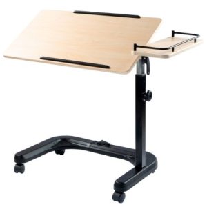 MultiMotion Prestige bedtafel - Hout (met het grote blad gekanteld)