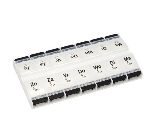 MultiMotion Pillendoosje ruim 7-daags (vanaf boven)