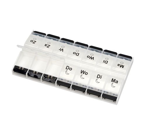 MultiMotion Pillendoosje ruim 7-daags (met een paar vakjes open)