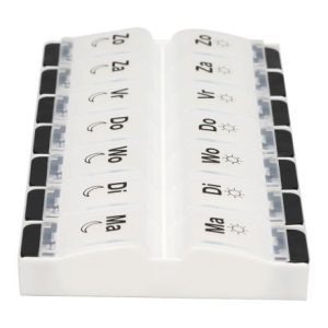 MultiMotion Pillendoosje ruim 7-daags (vanaf de zijkant)