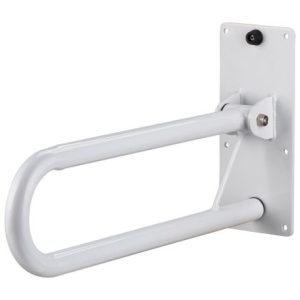 Toiletbeugel opklapbaar wit - 56 cm