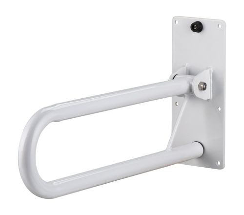 Toiletbeugel opklapbaar wit - 56 cm