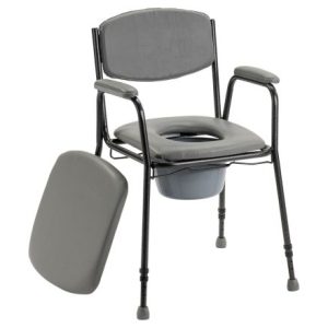 MultiMotion Toiletstoel in hoogte verstelbaar (met de zitplaat naast de stoel)