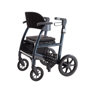 Triumph Prestige 2-in-1 rolstoel/rollator - Midnight blue (als rollator
