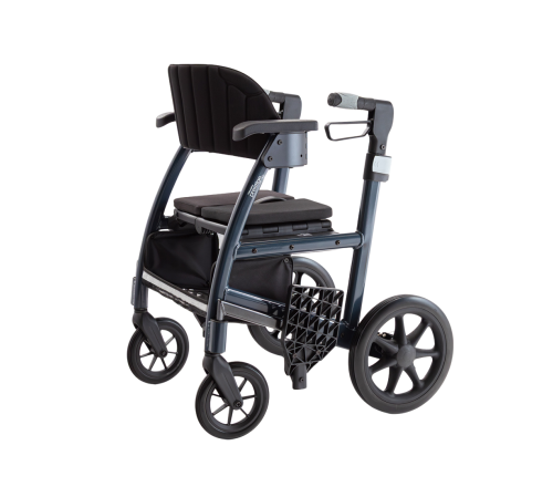 Triumph Prestige 2-in-1 rolstoel/rollator - Midnight blue (als rollator